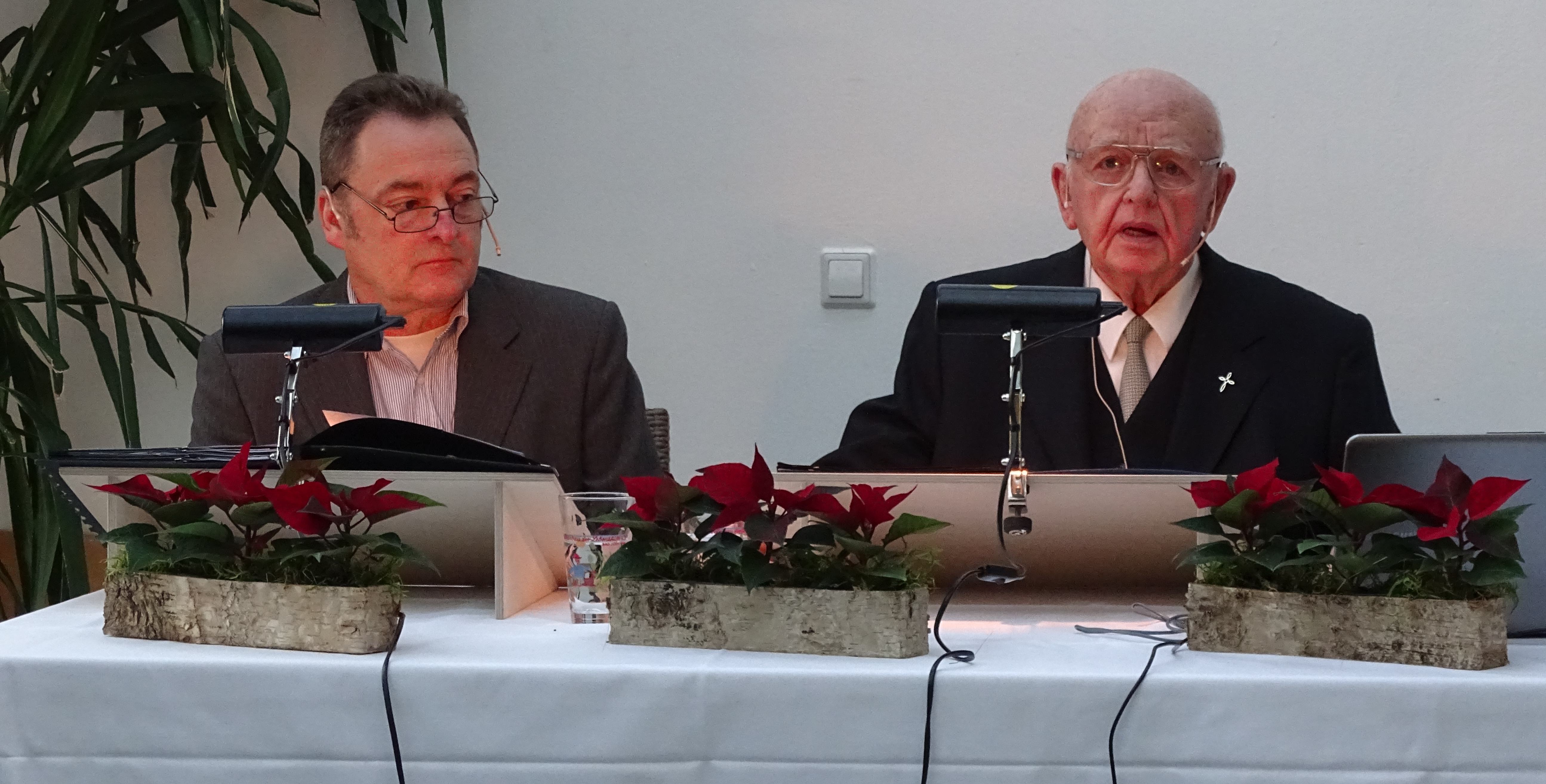 Siegmund Crämer mit Matthias Neubert 90 Geburtstag