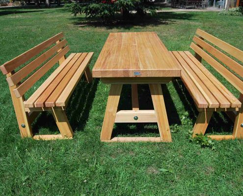 Lärche Sitzgruppe Dürkheimer Werkstätten