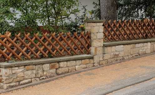 Jägerzaun Schreinerei Dürkheimer Werkstätten