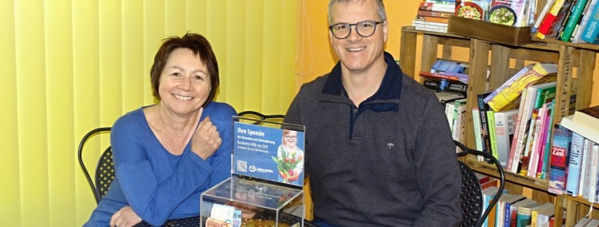 Spendenübergabe Findus Naturkost Kleinsägmühlerhof Lebenshilfe Bad Dürkheim