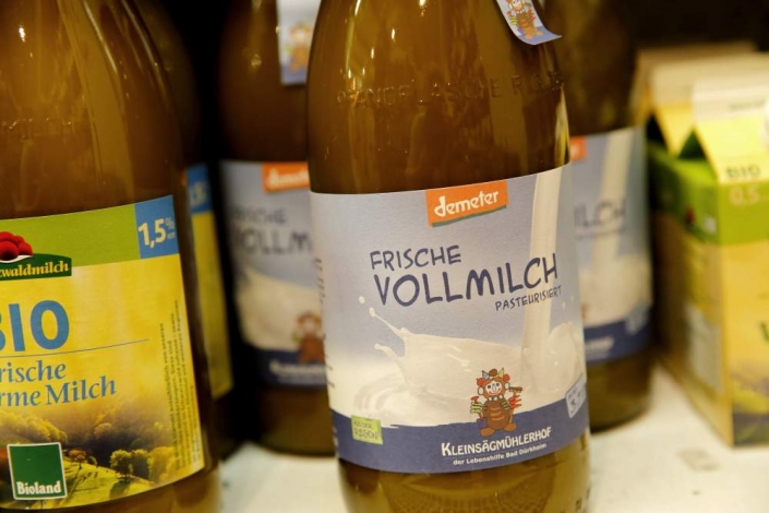 frische Vollmilch Leprima Biomarkt Bad Dürkheim Demeter frische Vollmilch