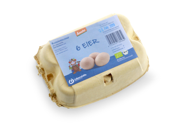 Demeter Bio 6 Eier Kleinsägmühlerhof Altleiningen Demeter Bio 6 Eier Kleinsägmühlerhof Altleiningen