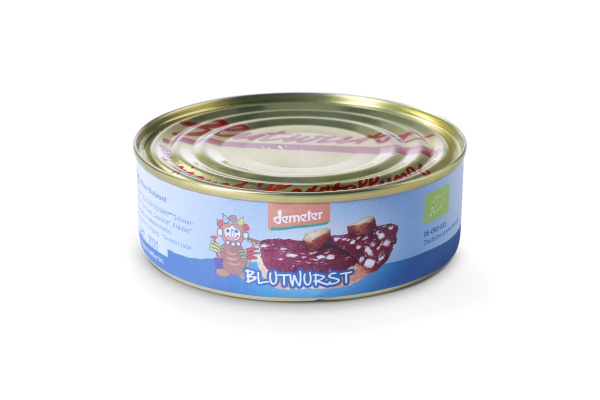 Demeter Bio Blutwurst 250g Kleinsägmühlerhof Altleiningen Demeter Bio Blutwurst 250g Kleinsägmühlerhof Altleiningen