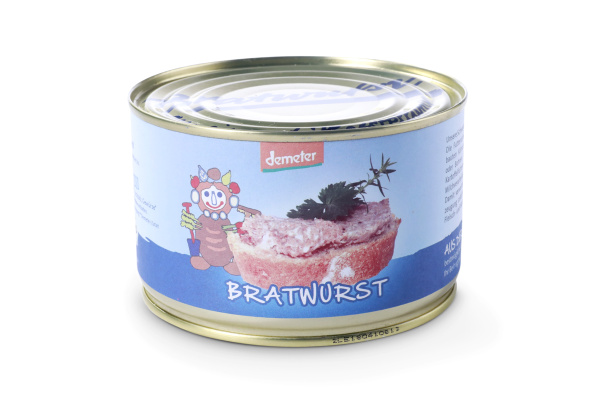 Demeter Bio Bratwurst 500g Kleinsägmühlerhof Altleiningen Demeter Bio Bratwurst 500g Kleinsägmühlerhof Altleiningen