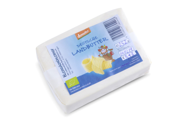 Demeter Bio Butter 250g Kleinsägmühlerhof Altleiningen Demeter Bio Butter 250g Kleinsägmühlerhof Altleiningen