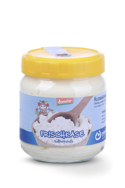 Demeter Bio Frischkäse Vollfettstufe Kleinsägmühlerhof Altleiningen Demeter Bio Frischkäse Vollfettstufe Kleinsägmühlerhof Altleiningen