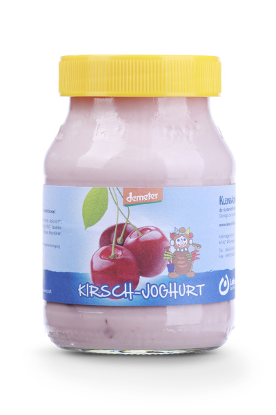 Demeter Bio Joghurt Kirsch Kleinsägmühlerhof Altleiningen Demeter Bio Joghurt Kirsch Kleinsägmühlerhof Altleiningen