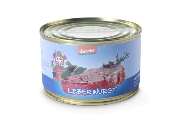 Demeter Bio Leberwurst 500g Kleinsägmühlerhof Altleiningen Demeter Bio Leberwurst 500g Kleinsägmühlerhof Altleiningen