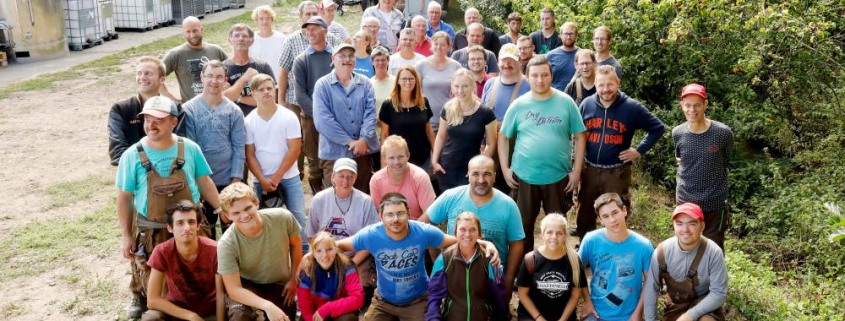 Weinbau der Lebenshilfe Bad Dürkheim Teambild 2019