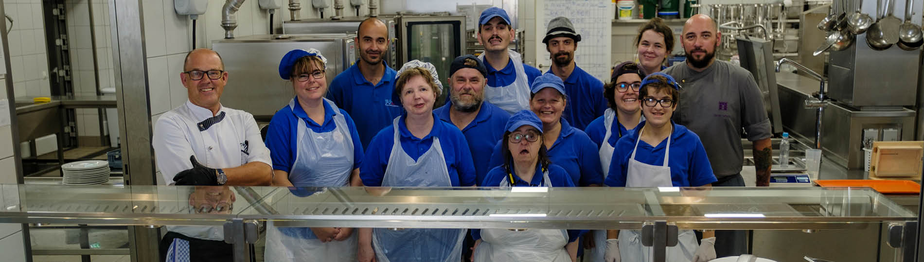 Kueche 2 Küchenteam der Lebenshilfe Bad Dürkheim