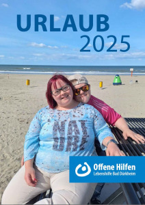 Das Urlaubsheft 2025 der Offenen Hilfen Bad Dürkheim.