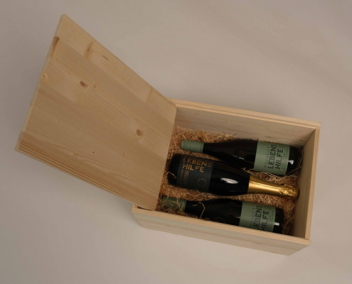 6er 0,75l Kiste mit Klappdeckel für PTZ, auch mit Guillotine möglich 6er 0,75l Kiste mit Klappdeckel für PTZ, auch mit Guillotine möglich